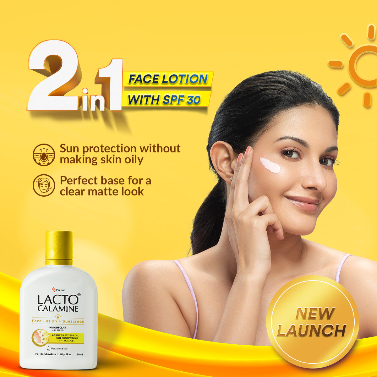 Lacto Calamine Face lotion plus sunscreen