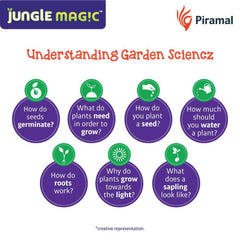 Jungle Magic Garden Scienz Experimental Educational Game for Kids