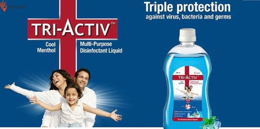 triactiv disinfectant liquid banner