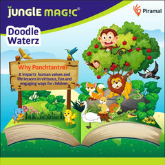 Jungle Magic Doodle Waterz | Reusable Children's Colouring Book