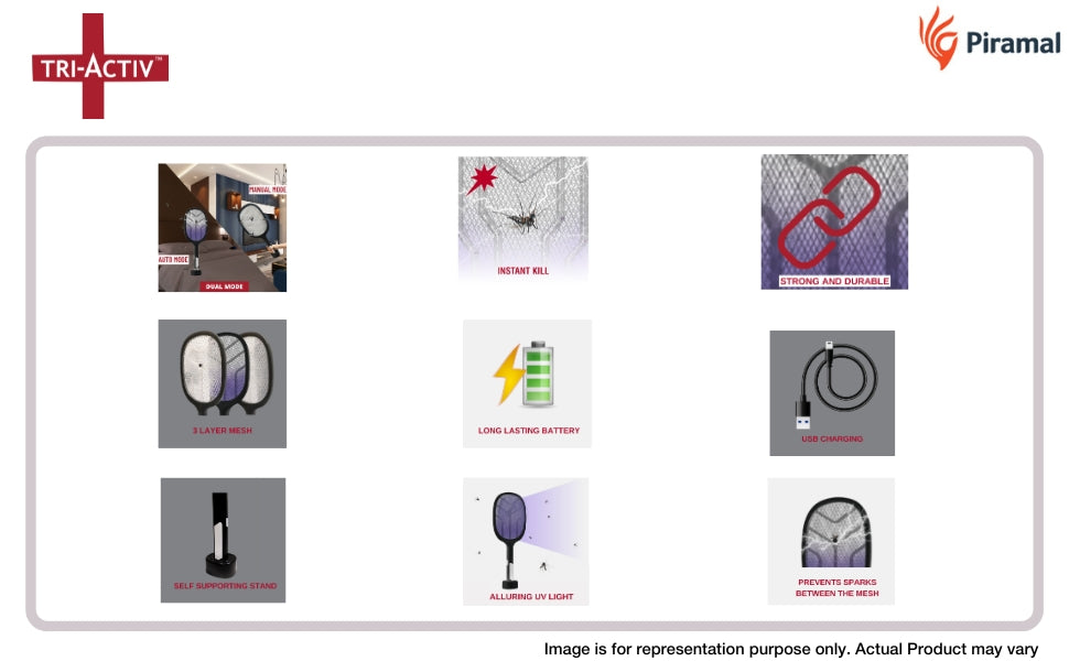 triactiv mosquito bat uses