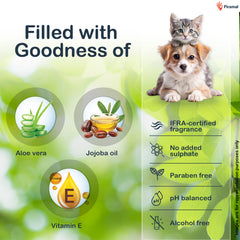PawKare Pet Wipes for Dogs & Cats | Vet Recommended Grooming Wipes | Alcohol-Free Wet Wipes for Cats & Dogs | Pets Dry Bathing, Paw Cleaning | Aloe Vera, Jojoba Oil, Vitamin E