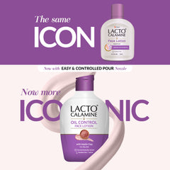 Lacto Calamine Daily Face Lotion Enriched with Kaolin and Aloe Vera Extracts | Face Moisturizer For Oily Skin (60ml/120ml)