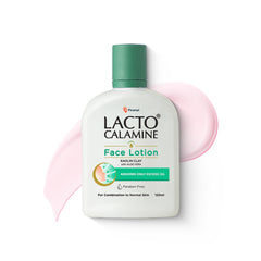 Lacto Calamine Face Lotion | Daily Moisturizer For Face - Combination To Normal Skin | Kaolin Clay & Aloe Vera | Fights Pimples, Darkspots & Blackheads | Body Lotion | 120ml