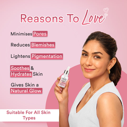 Lacto Calamine 10% Niacinamide Face Serum | 30ml | Pore Minimizing, Acne Marks, Blemishes & Oil Balancing,Reduces Pigmentation | Dermatologically Tested & Fragrance Free | 30ml
