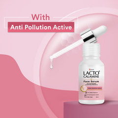 Lacto Calamine 10% Niacinamide Face Serum | 30ml | Pore Minimizing, Acne Marks, Blemishes & Oil Balancing,Reduces Pigmentation | Dermatologically Tested & Fragrance Free | 30ml