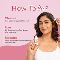 Lacto Calamine 10% Niacinamide Face Serum | 30ml | Pore Minimizing, Acne Marks, Blemishes & Oil Balancing,Reduces Pigmentation | Dermatologically Tested & Fragrance Free | 30ml