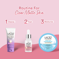 Lacto Calamine 10% Niacinamide Face Serum | 30ml | Pore Minimizing, Acne Marks, Blemishes & Oil Balancing,Reduces Pigmentation | Dermatologically Tested & Fragrance Free | 30ml