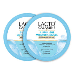 Lacto Calamine Super Light Moisturizer For Face  | Moisturiser For Oily Skin With Niacinamide, Hyaluronic Acid & Vitamin E | Oil Free, Light Weight & Non Greasy | Face Moisturizer For Women & Men | 150g