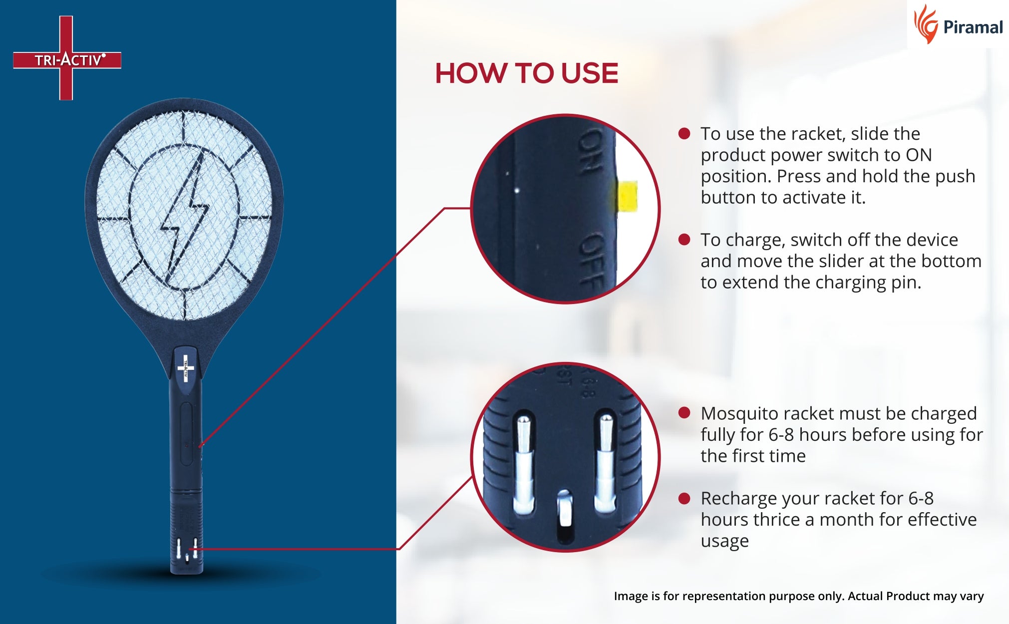 How to use mosquito bat