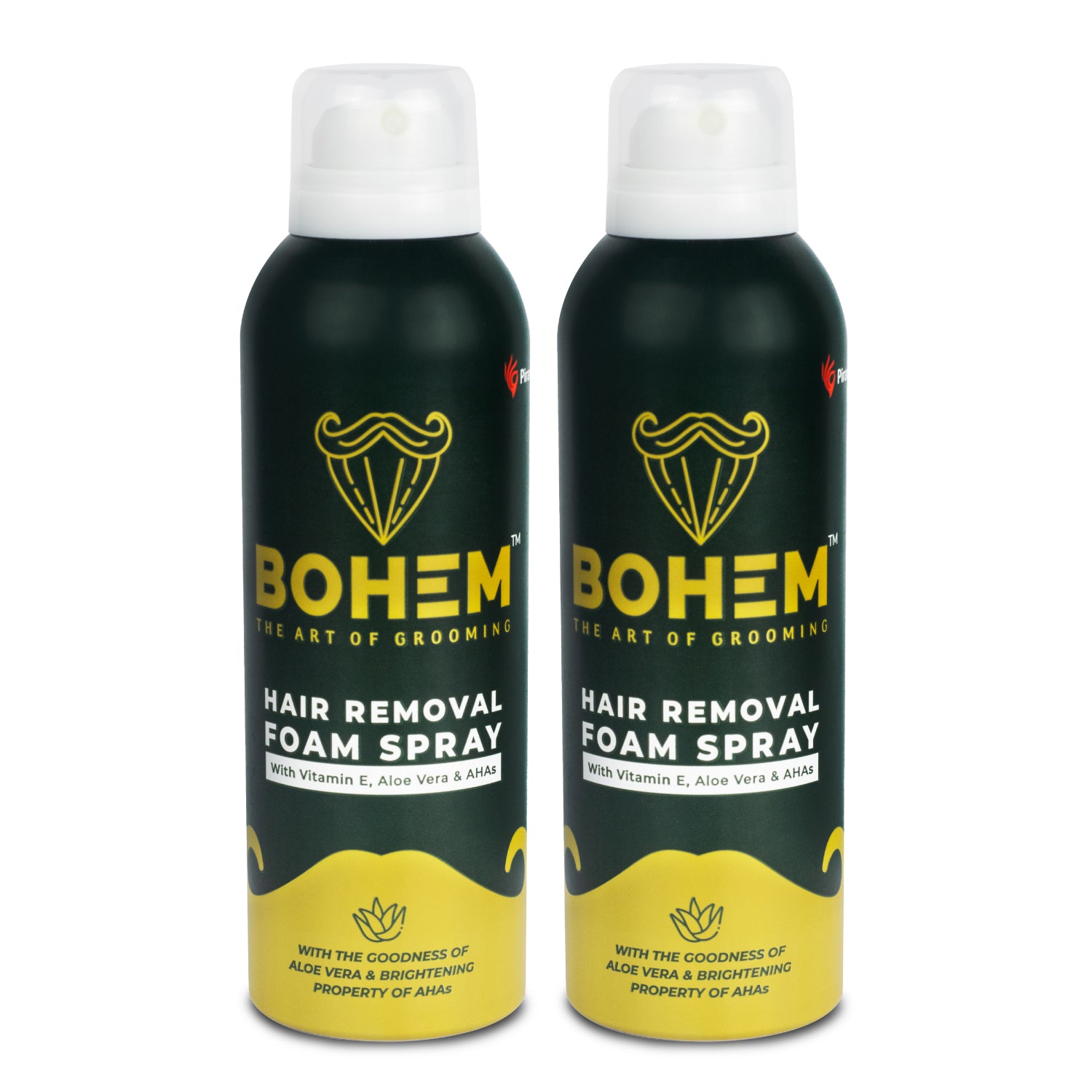 BOHEM Hair Removal Spray for Men Effective Depilatory Solution