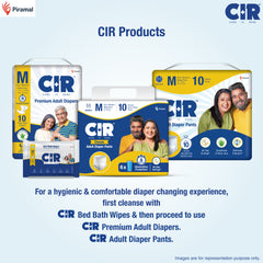 CIR Classic Adult Diaper Pants Style | Adult Diapers | 8 hour Absorption Protection | Unisex with Odour Control & Cotton Soft Feel