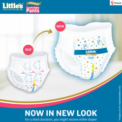 Little's Comfy Baby Diaper Pants - Premium | Baby Diapers with 12 hours Absorption & Wetness Indicators