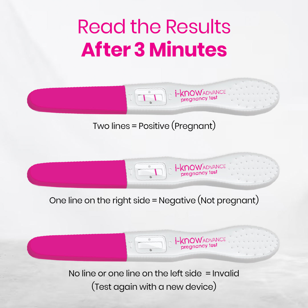 I-Know Advance pregnancy test