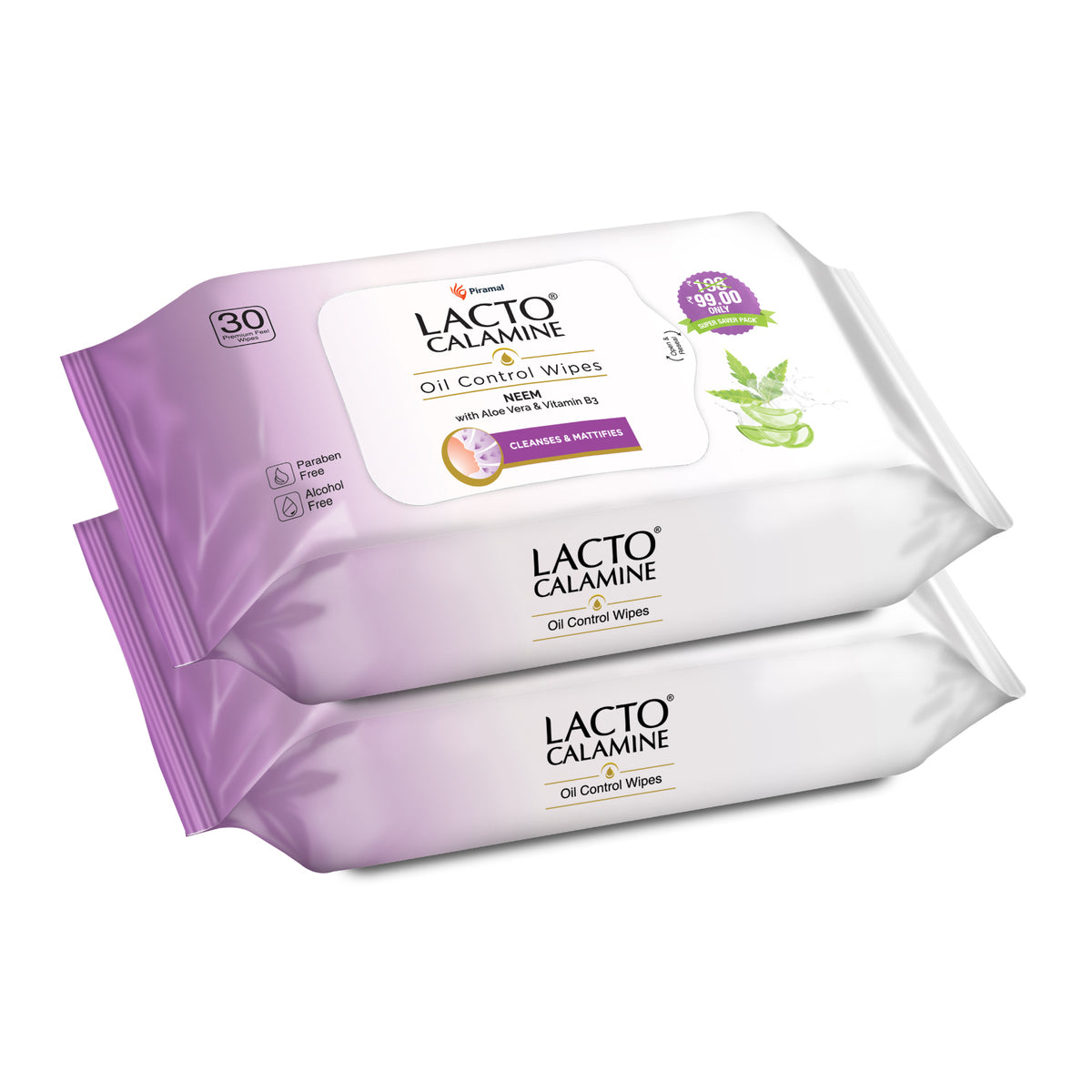 lacto Calamine Oil Control Wipes