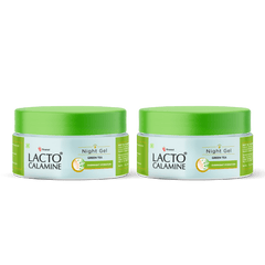 Lacto Calamine Green Tea Night Gel | Moisturization for Oily - 50gm