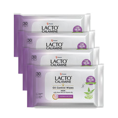 Lacto Calamine Oil Control Wipes  (Pack of 3 - 30*3)