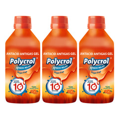 Polycrol (Orange) | Quick relief Antacid medicine - 200ml