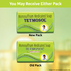Tetmosol Monosulfiram Medicated Soap | Fights Skin Infections-100gm
