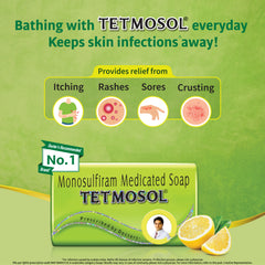 Tetmosol Monosulfiram Medicated Soap | Fights Skin Infections-100gm