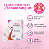 i-know Menopause Testing Kit | Pack of 3 Strips