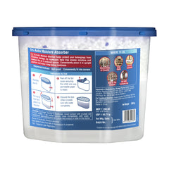 Tri-Activ Moisture Absorbers | Dehumidifier For Wardrobe, Closet, Shoe Rack | Absorption Capacity upto 600ml Each I Prevent Mould & Fungus, Allergens & Eliminate Odour