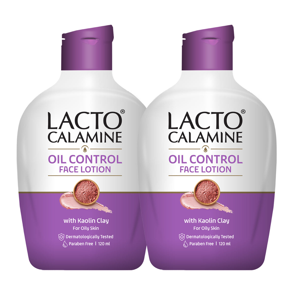 Lacto Calamine Daily Face Lotion Enriched with Kaolin and Aloe Vera Extracts | Face Moisturizer For Oily Skin (60ml/120ml)