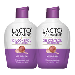 Lacto Calamine Daily Face Lotion Enriched with Kaolin and Aloe Vera Extracts | Face Moisturizer For Oily Skin (60ml/120ml)