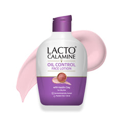 Lacto Calamine Daily Face Lotion Enriched with Kaolin and Aloe Vera Extracts | Face Moisturizer For Oily Skin (60ml/120ml)