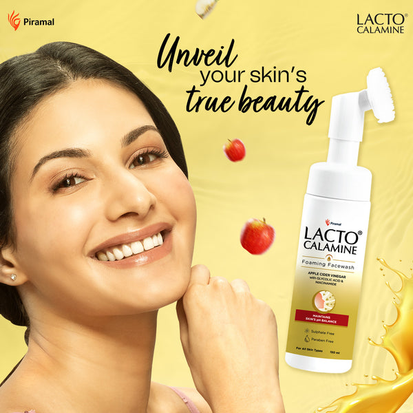 Lacto Calamine Apple Cider Vinegar Foaming Face wash