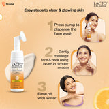 Lacto Calamine Vitamin C Foaming Face wash| Brightens skin