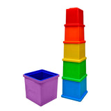 Little's Rainbow Stacking Cubes