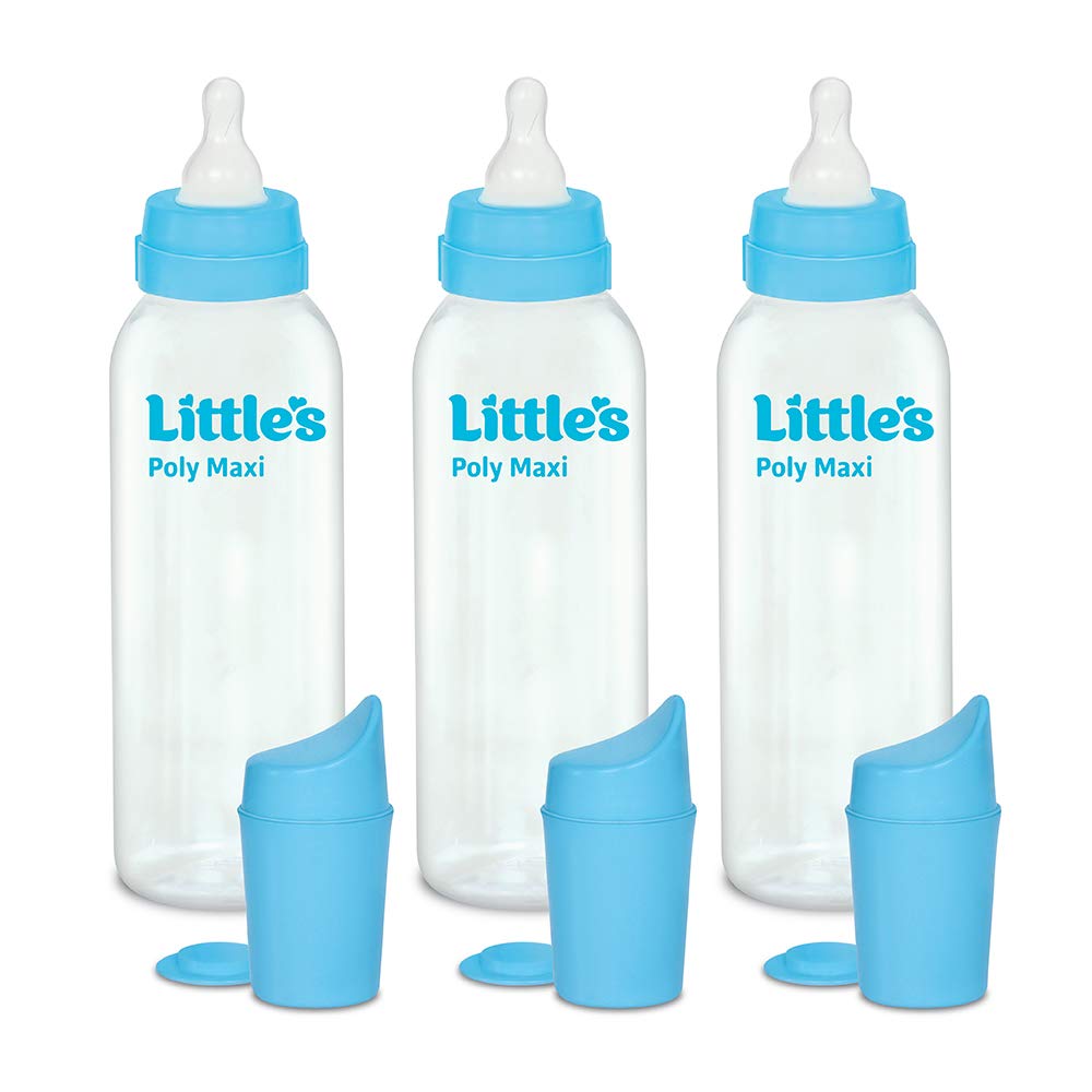 Little's Poly Maxi Feeding Bottle 240ml