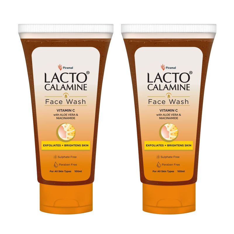 Lacto Calamine Vitamin-C Face Wash | Contains Aloe Vera & Niacinamide