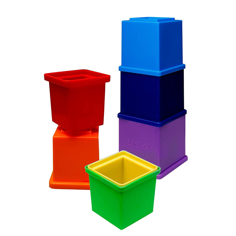 Little's Rainbow Stacking Cubes