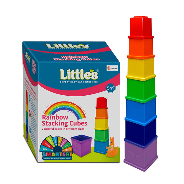 Stacking Mugs Set-Rainbows Set of 2 - Little Color Company