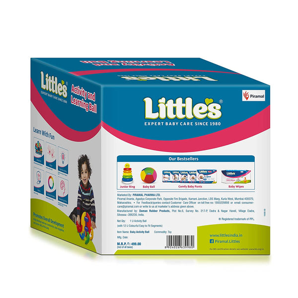 Little's Activity & Learning Ball | Multicolor Learning & Activity Toy For Babies