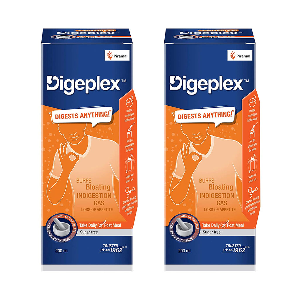 Buy Digeplex Digestive Syrup and Tablet | Stomach Indigestion Medicine ...