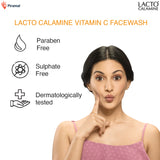 Lacto Calamine Vitamin-C Face Wash | Contains Aloe Vera & Niacinamide