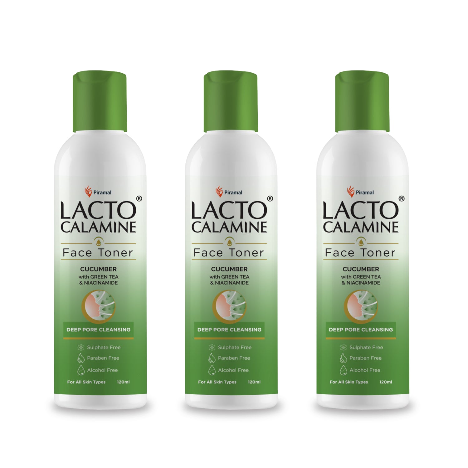 Lacto Calamine Cucumber Face Toner | Acne Prone Skin- 120ml