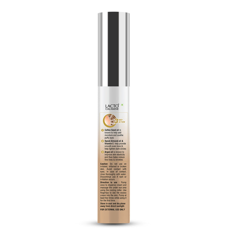 Lacto Calamine under eye cream for dark circles, fine lines & puffy eyes