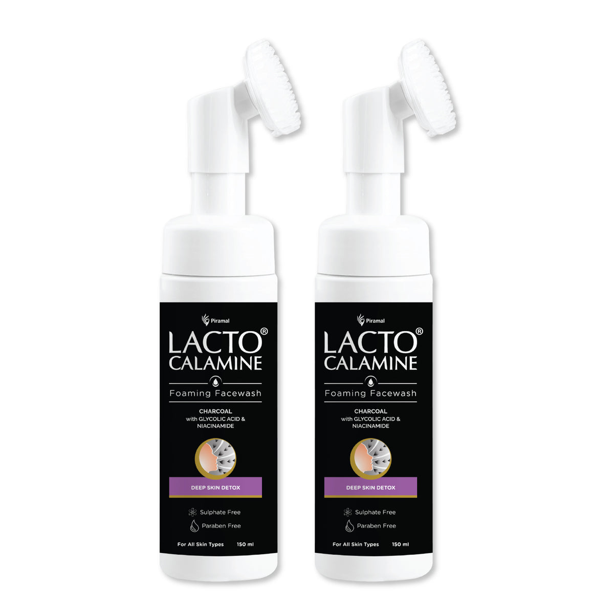Charcoal face wash