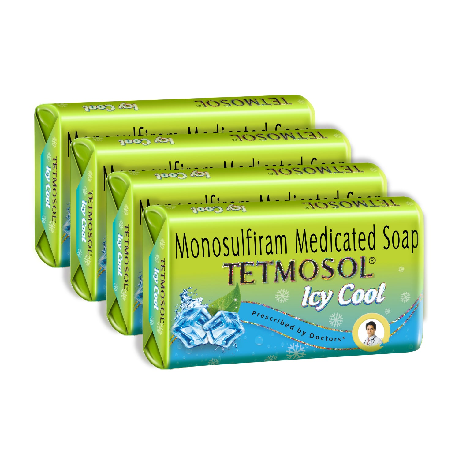 Tetmosol Icy Cool Soap Medicated Bathing Soap Bar
