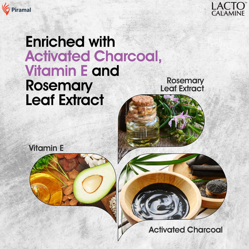 Lacto Calamine Face Peel Off Mask | Activate Charcoal & Vitamin E