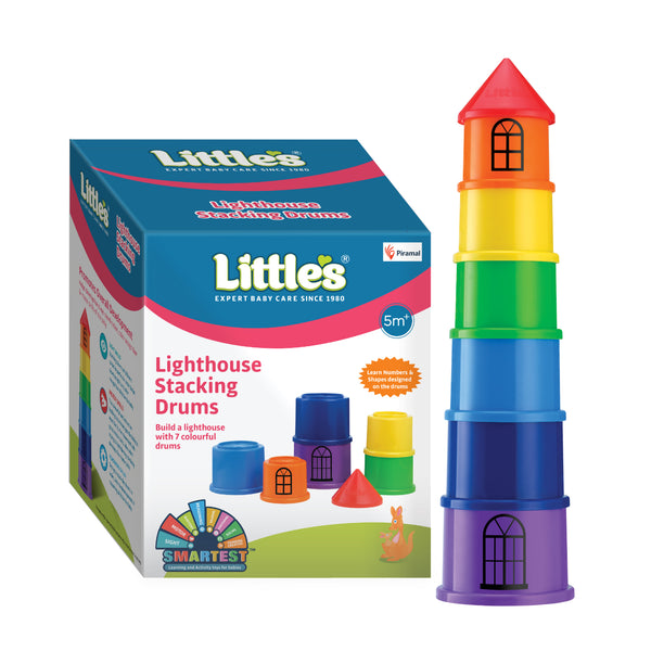 Little’s Lighthouse Stacking Drums | Toy For Babies
