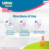 Little's Organix Baby Shampoo | Contains Organic Aloevera and Neem Extract-400gm