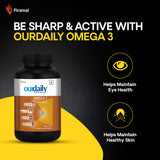 Ourdaily Omega 3 Fish Oil Gel | Soft Gelatin Capsules