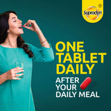 Supradyn Immuno+ Multivitamin with Turmeric & Tulsi | Tablet for Energy & Immunity-  10 Tablets