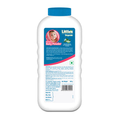 Little's Organix Gentle Baby Powder I Enriched with Organic Ingredients - Neem & Aloe Vera extracts I Free from Parabens & Phthalates, 400g