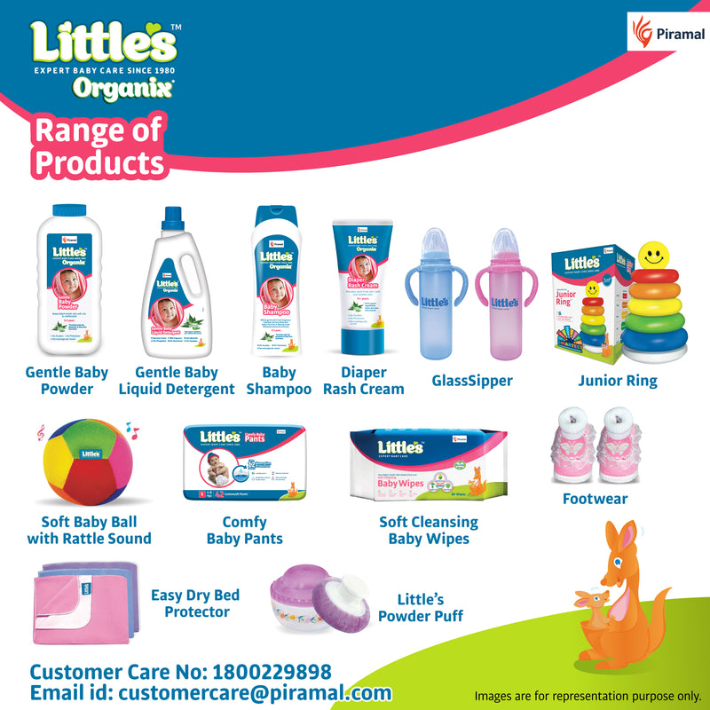 Little's Organix Diaper Rash Cream | Contains Organic Aloevera & Neem Extract-50gm